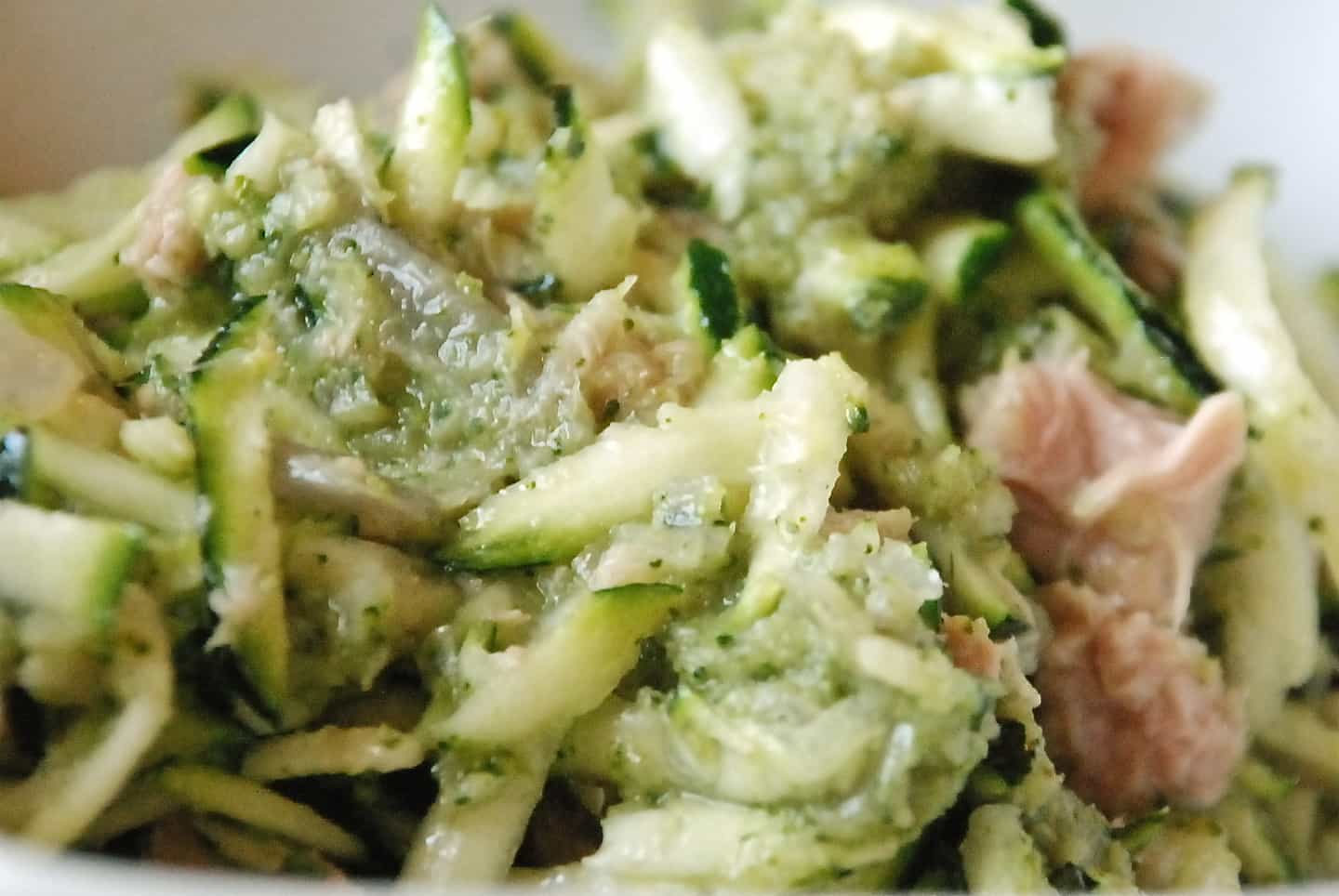 Tuna and Zucchini Salad Foreverfit.tv