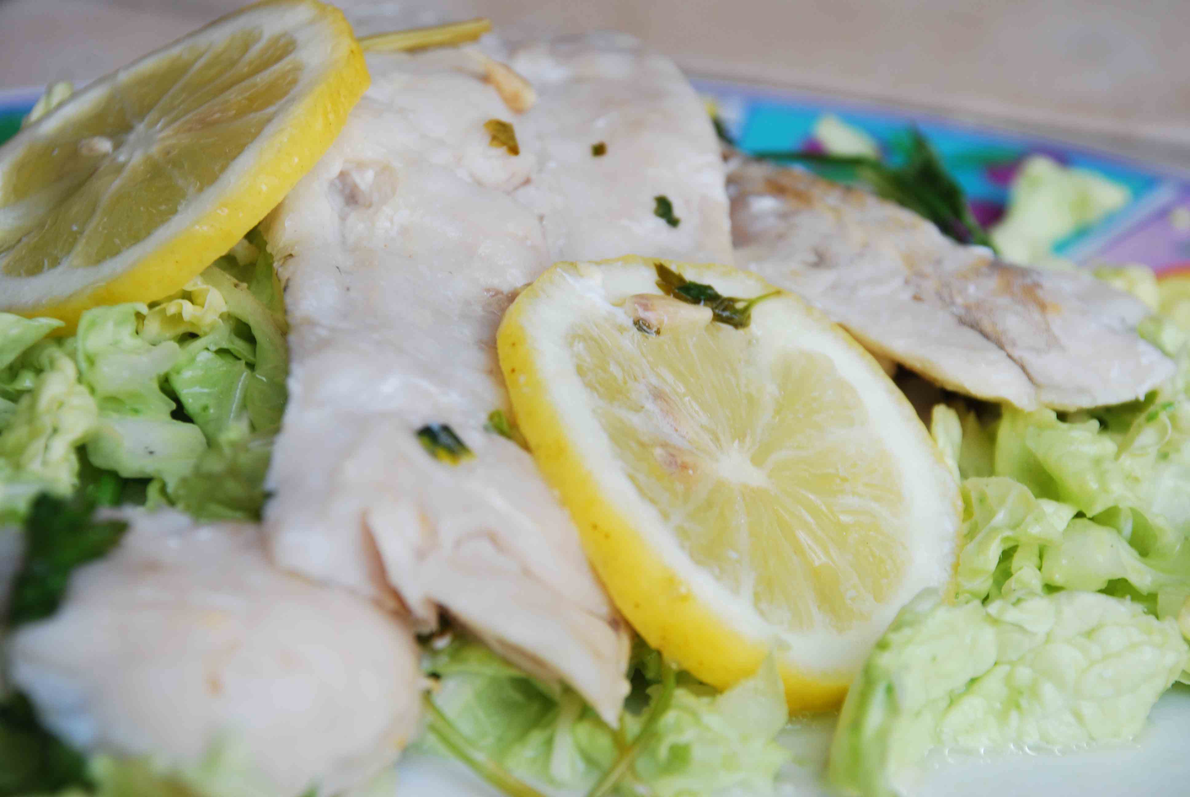 Lemon Steamed Fish Foreverfit.tv