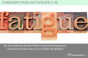 Podcast Episode # 38 - Are Your Adrenals Broken? What Is Functional Diagnostic Nutrition And How Does Cortisol Effect My Weight?